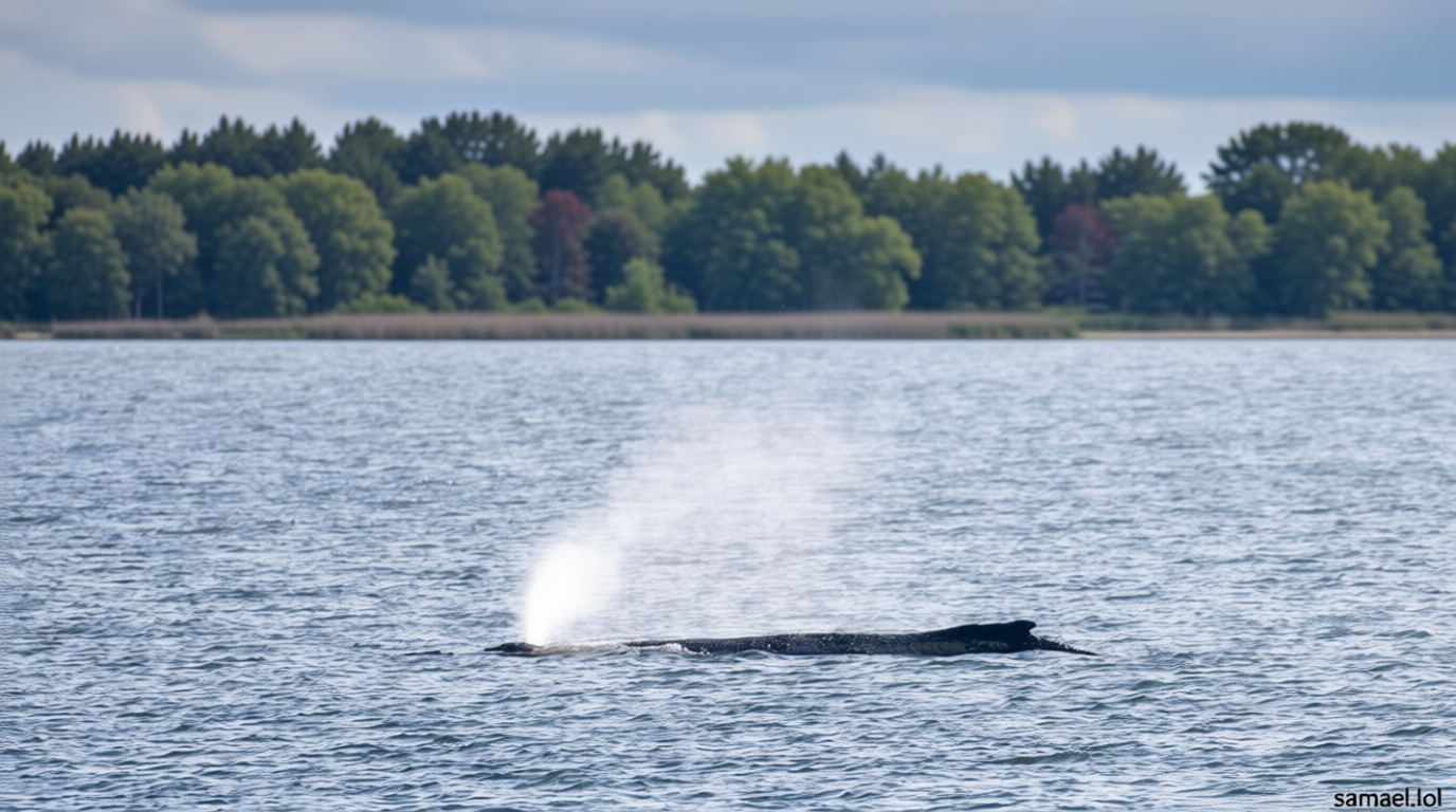 Germany: Stranded humpback whale moving again