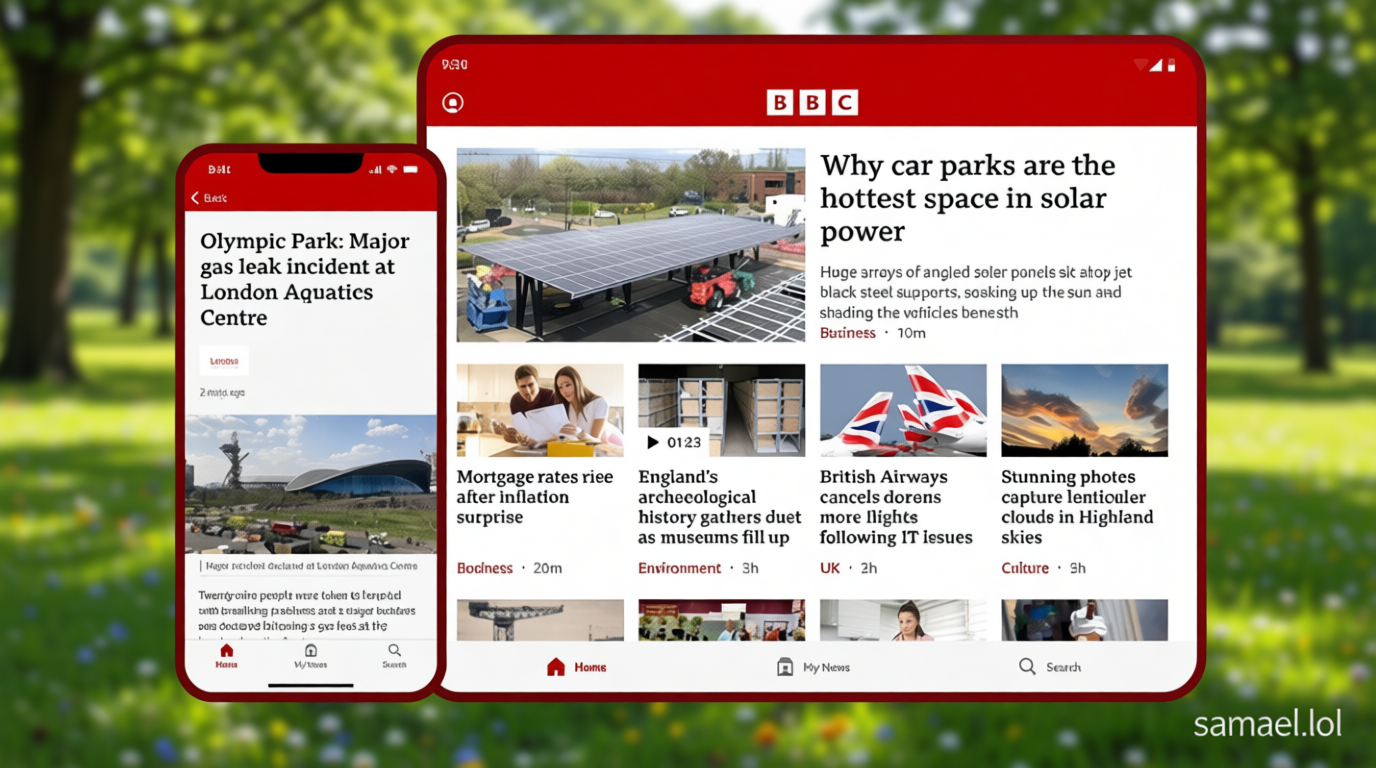 The BBC News app keeps you informed with live and breaking news you can trust