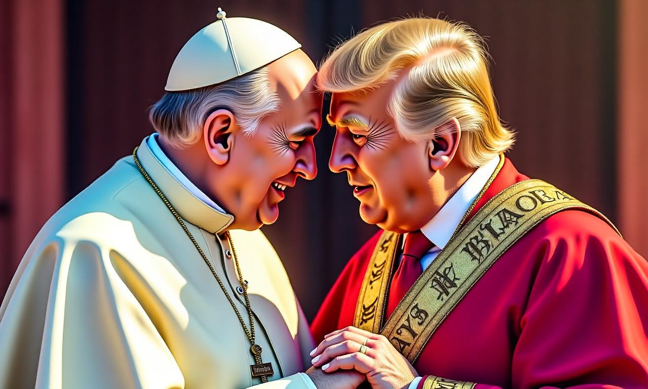 ‘I pray they come together’ – Americans react to Trump’s feud with Pope Leo