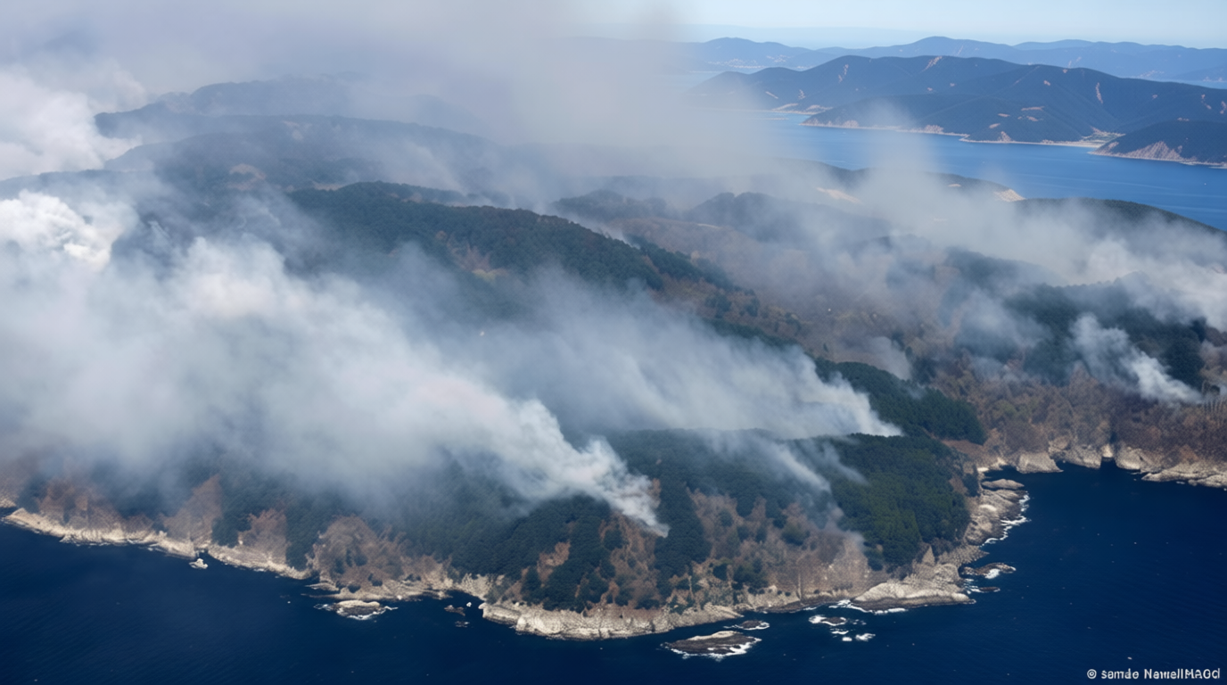 Japan: Raging wildfires cause mass evacuations