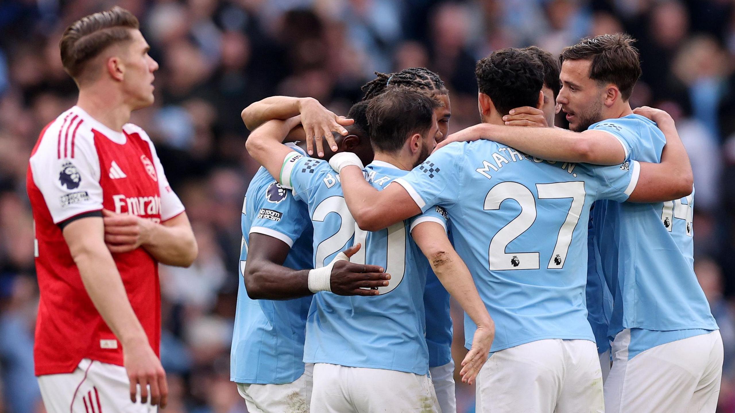 Players can celebrate how they want – Guardiola