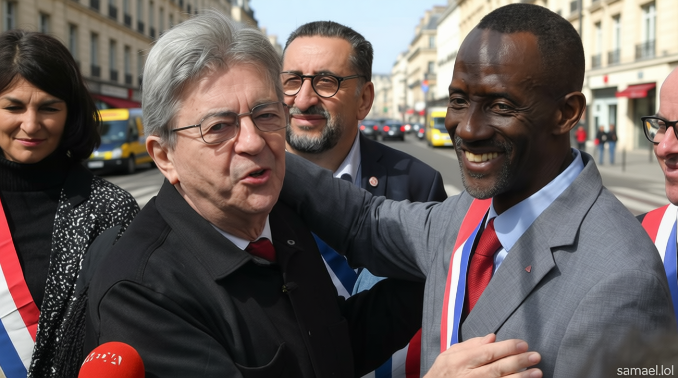 France: Thousands join Paris suburb mayor to protest racism