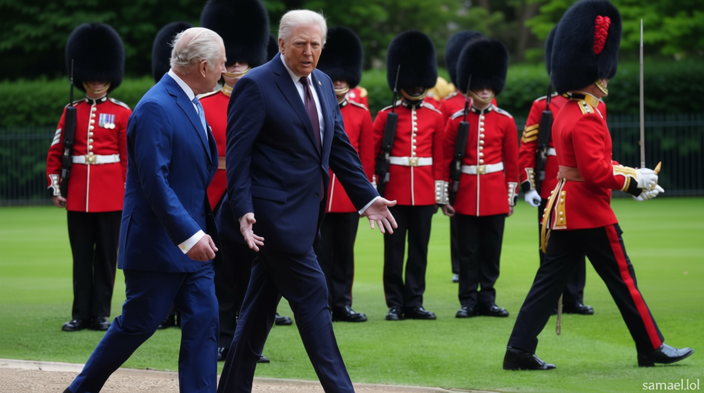 UK-US ties tested: Britain courts Trump with King Charles
