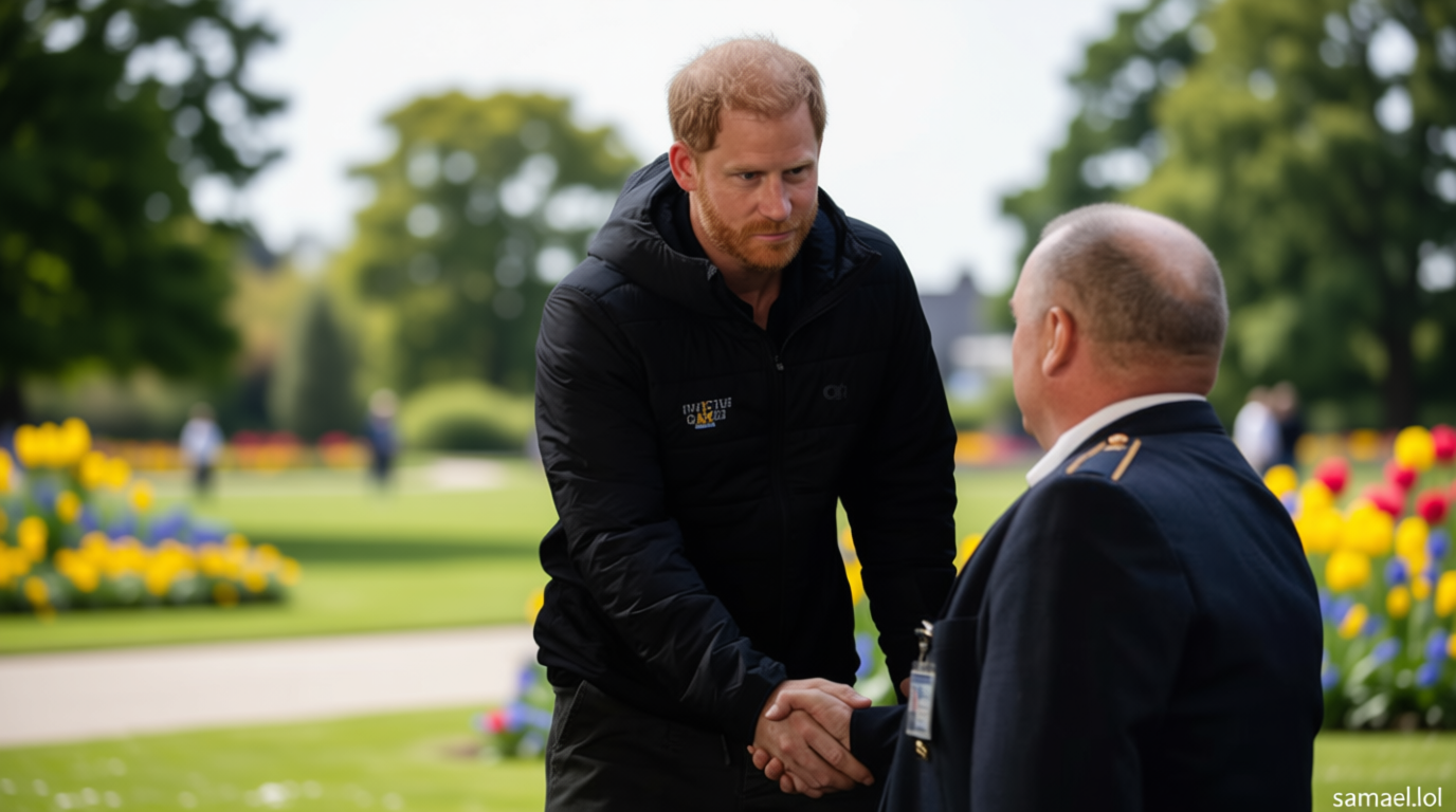 Prince Harry makes surprise visit to Ukraine