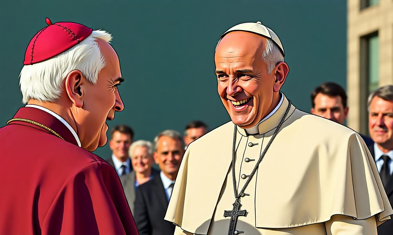 Watch: Vance heckled as he chides Pope