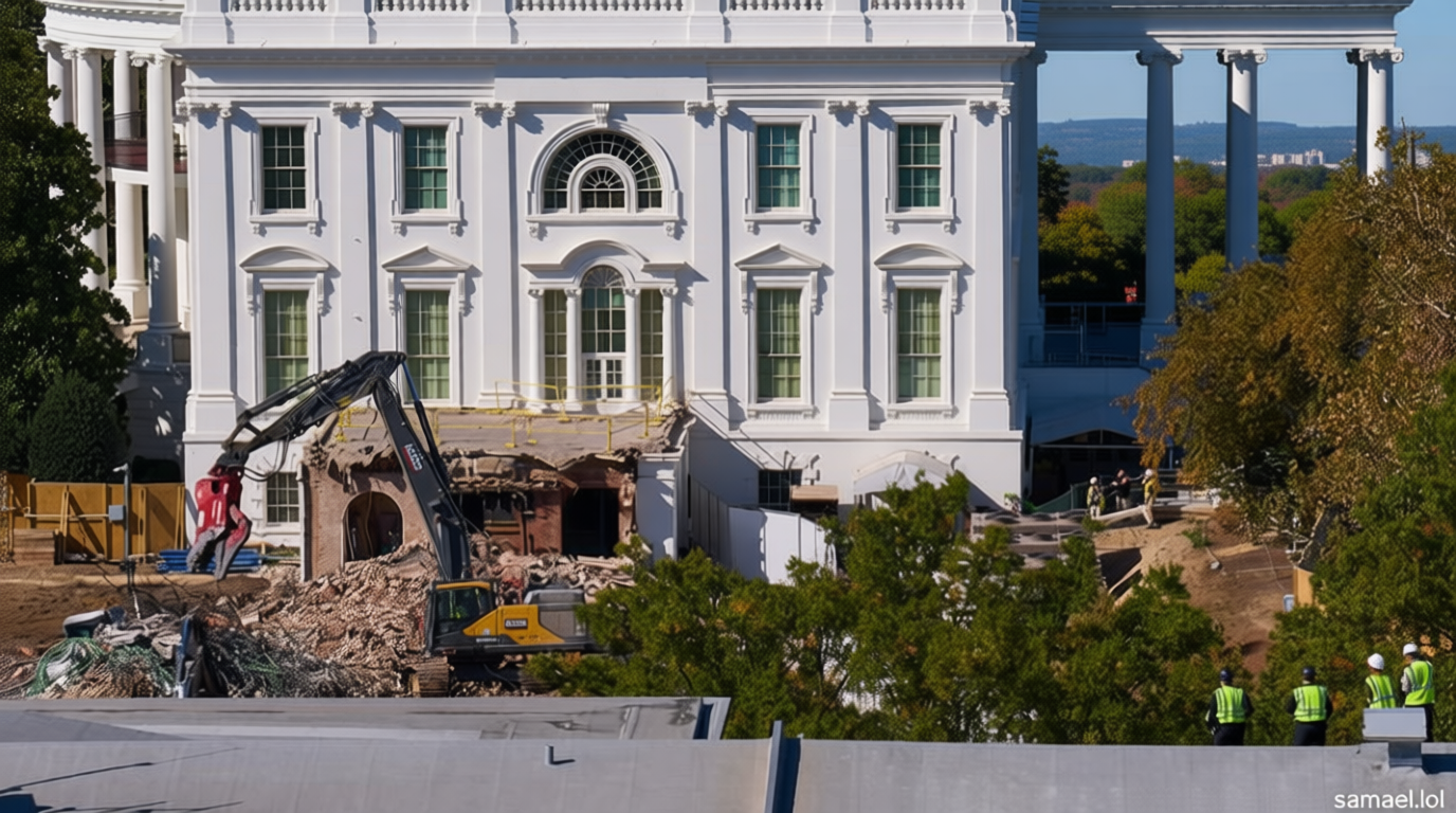 US judge orders Trump to halt ballroom construction