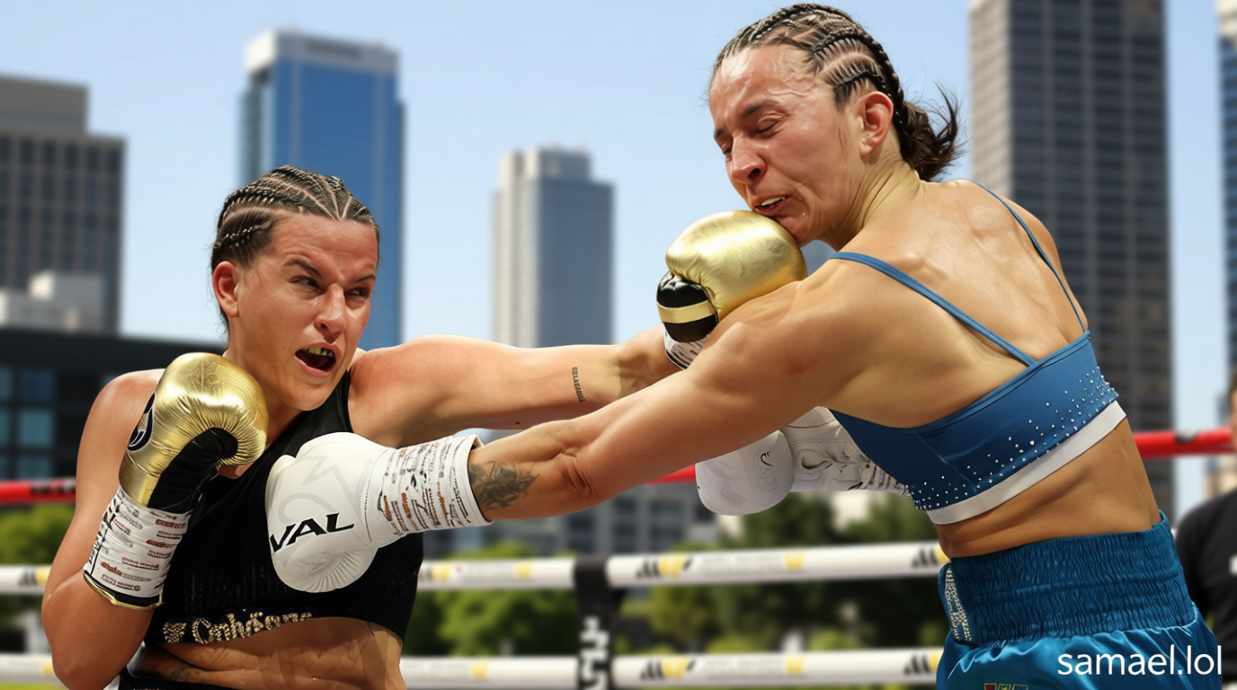 Classy Cameron becomes two-weight world champion