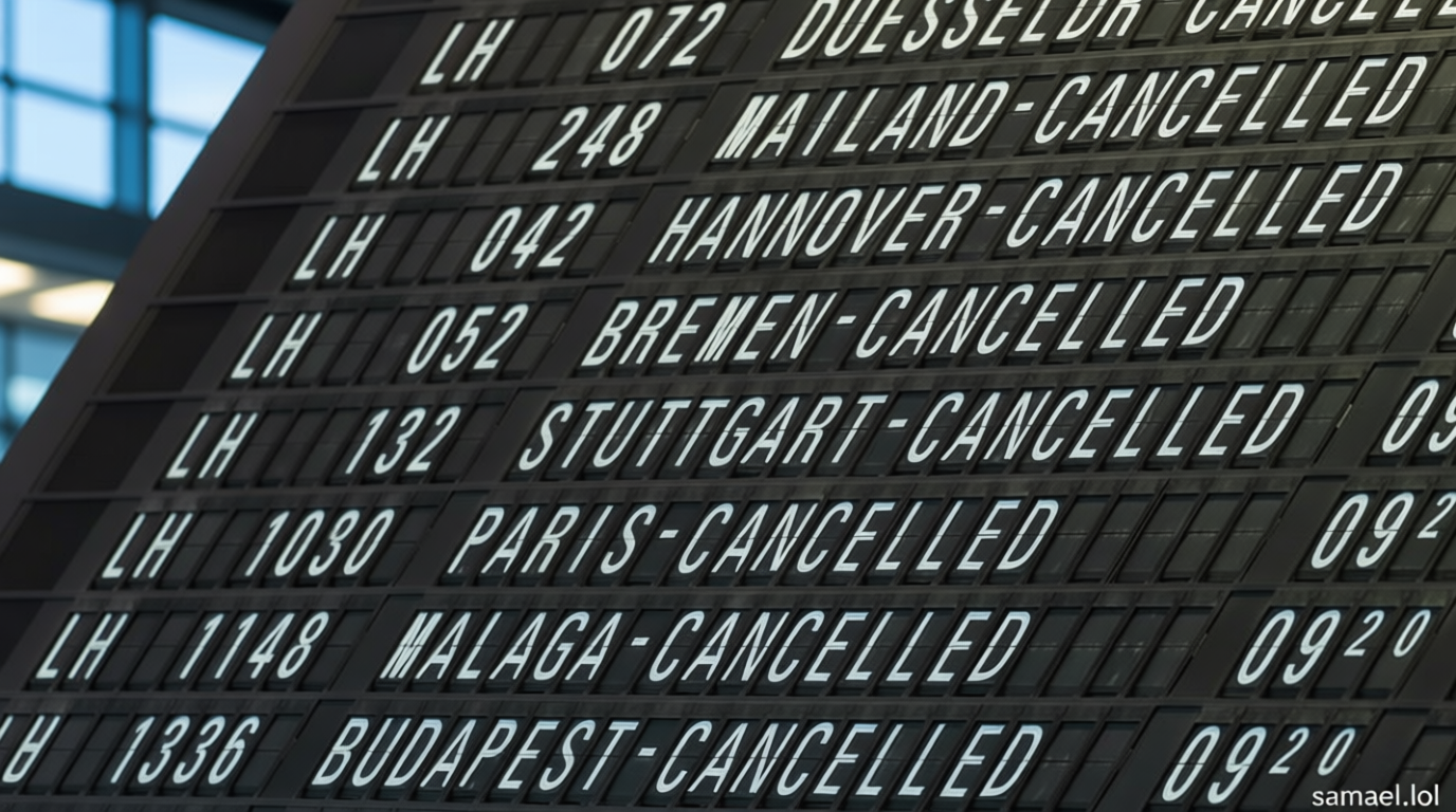 Lufthansa pilots strike for 2 days, flights severely hit