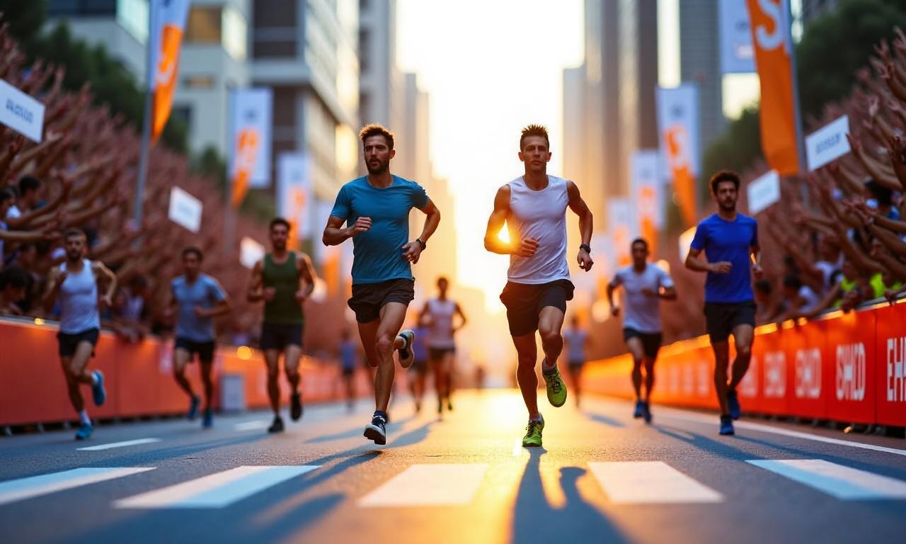 ‘Superstar’ runners praised for helping exhausted man finish marathon