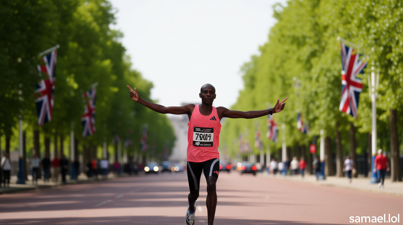 Sawe smashes 2-hour mark setting record at London Marathon
