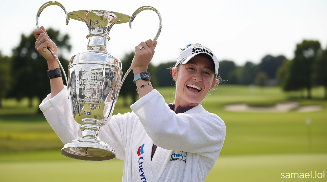 Korda returns to world number one with Chevron win