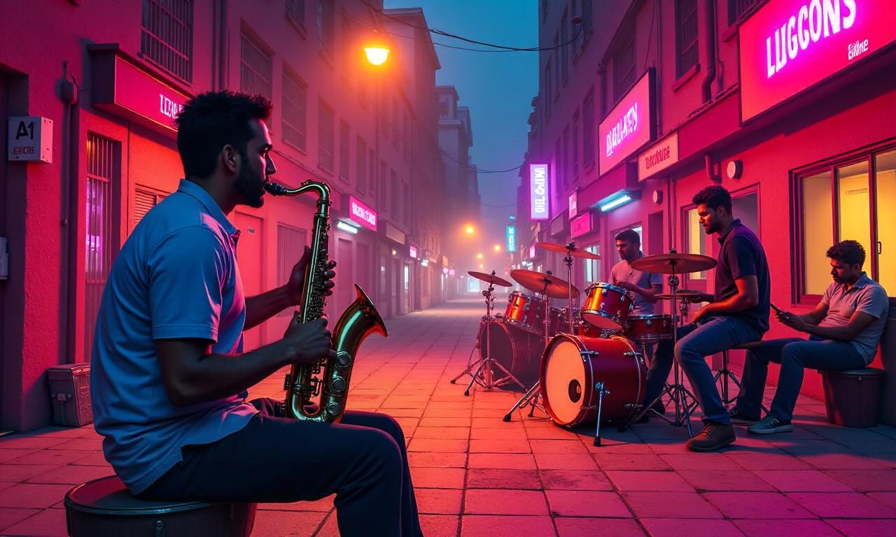 He made jazz under air raids – and built an Indian city’s music scene