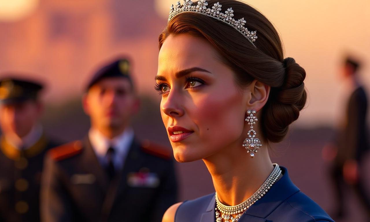 Princess Catherine pays tribute to Anzac war dead