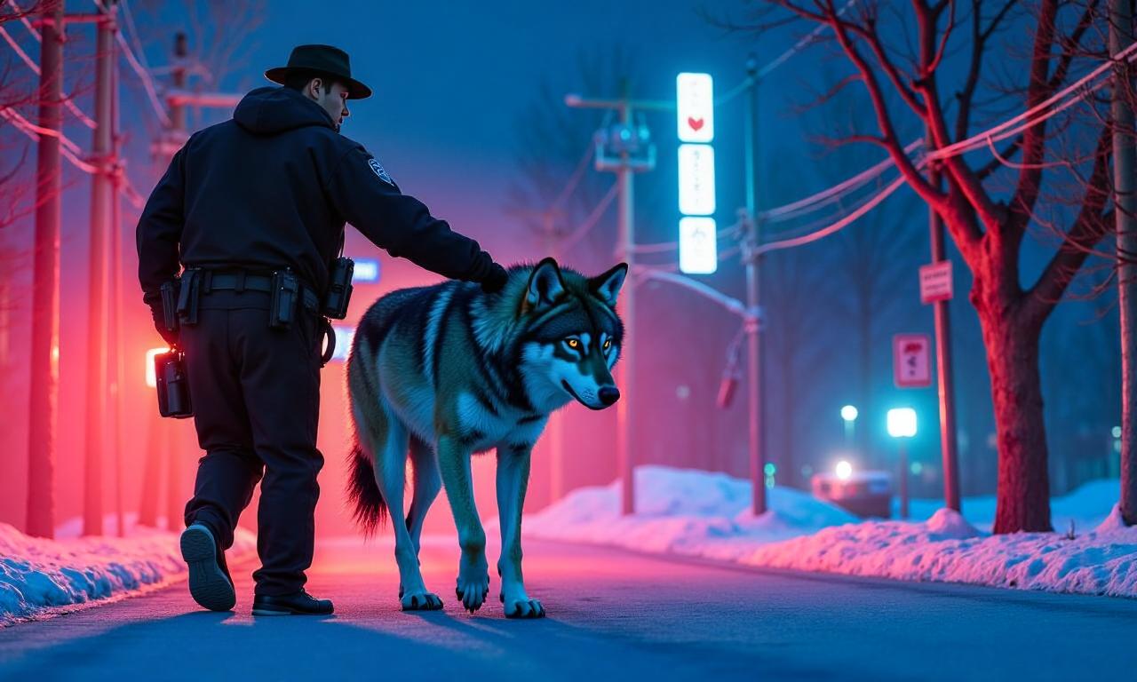 South Korea police arrest man for posting AI photo of runaway wolf