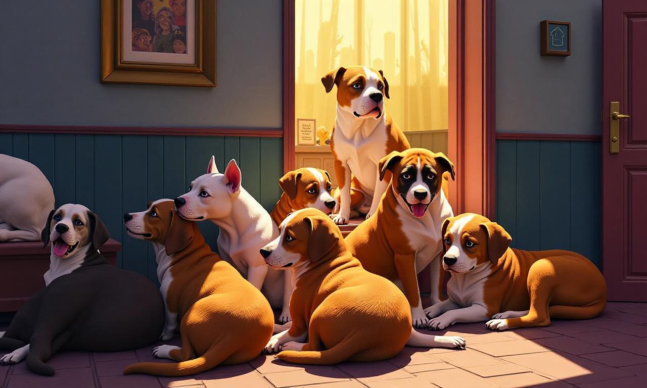 RSPCA says 250 dogs found crammed into one home