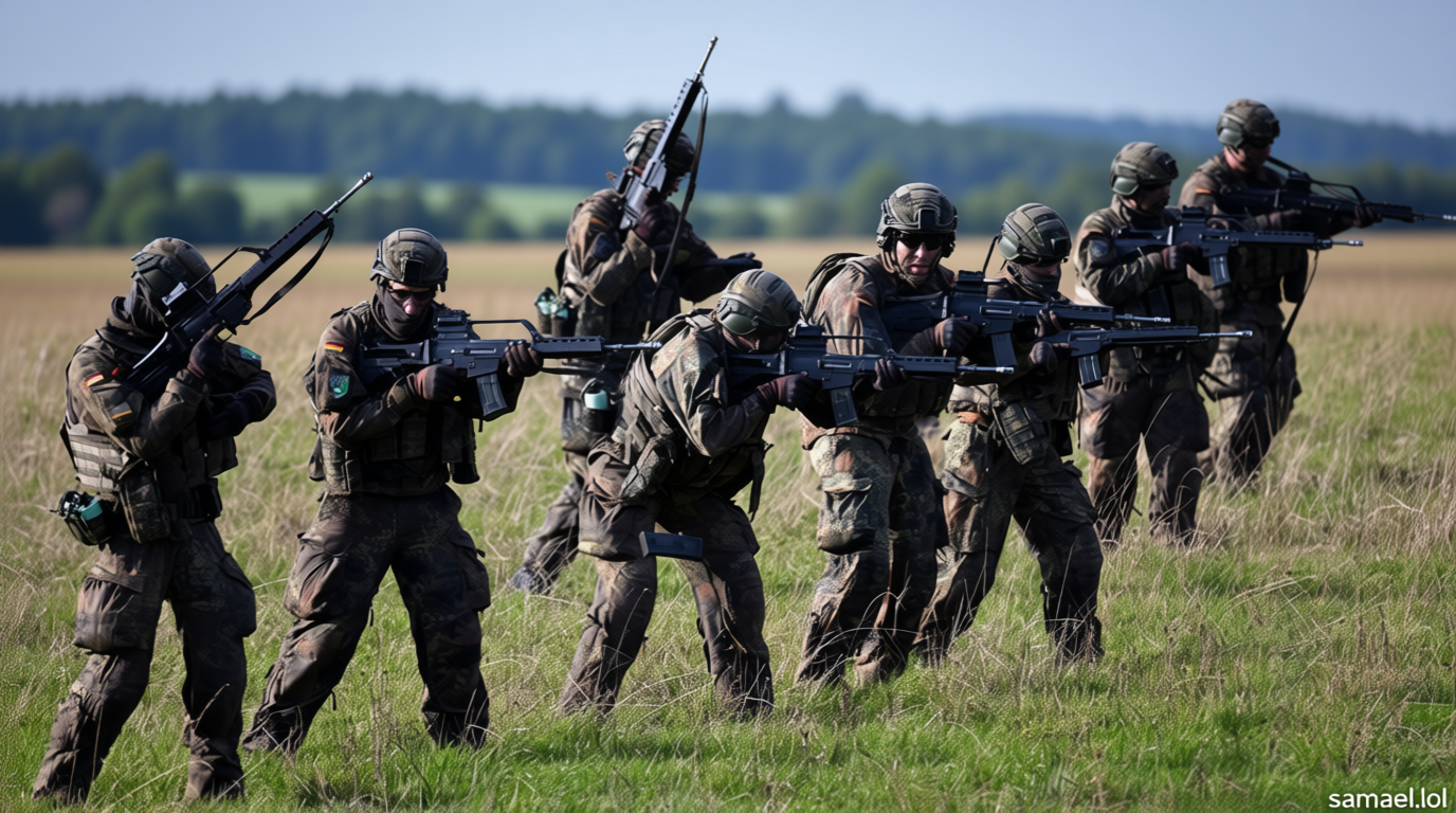 German men need military permit for extended stays abroad