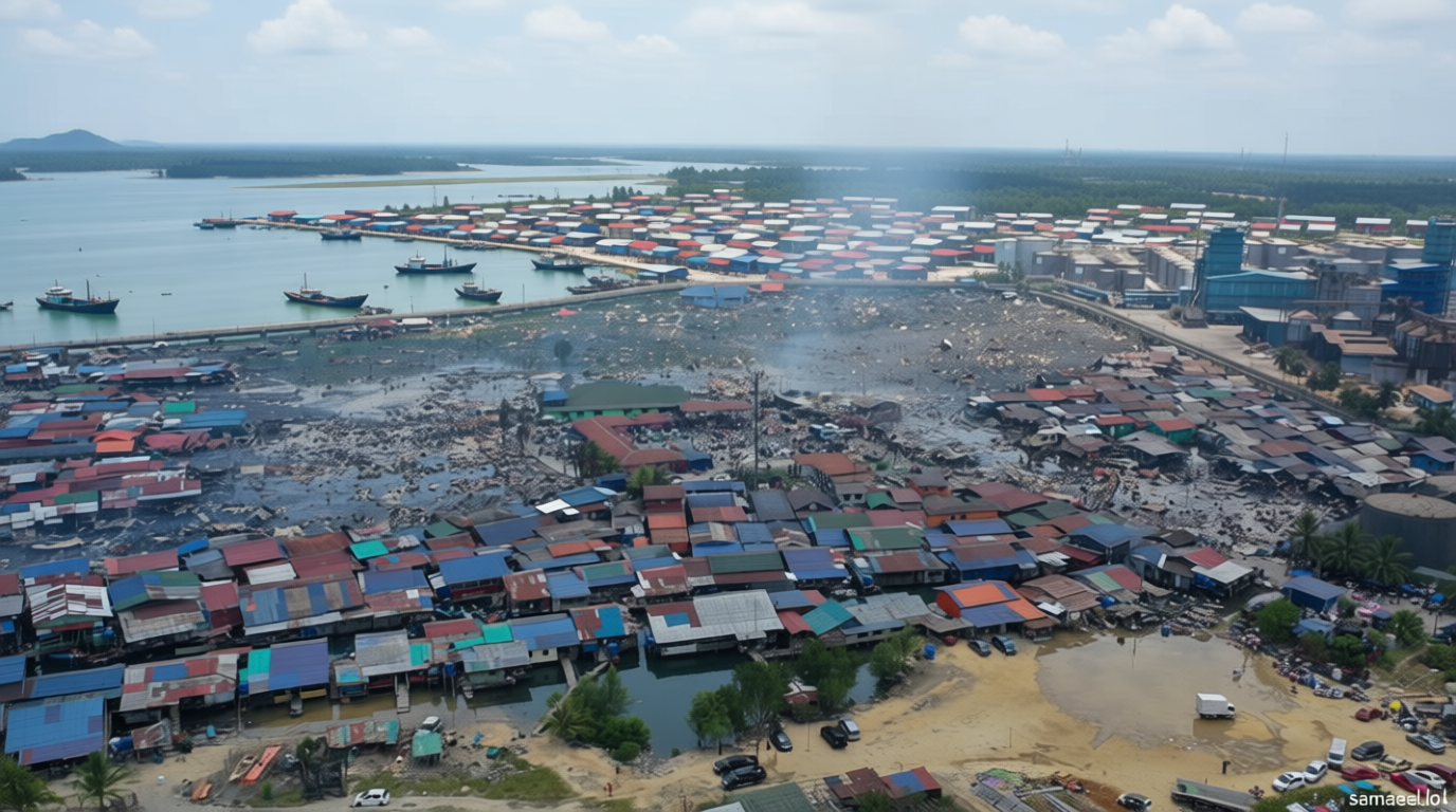 Malaysia: Fire in impoverished village destroys 1,000 homes