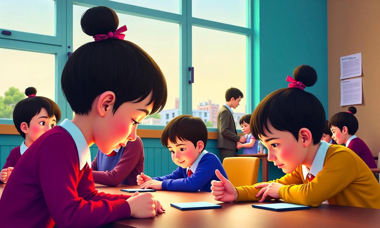 Why one school has banned phones for some pupils – but not others