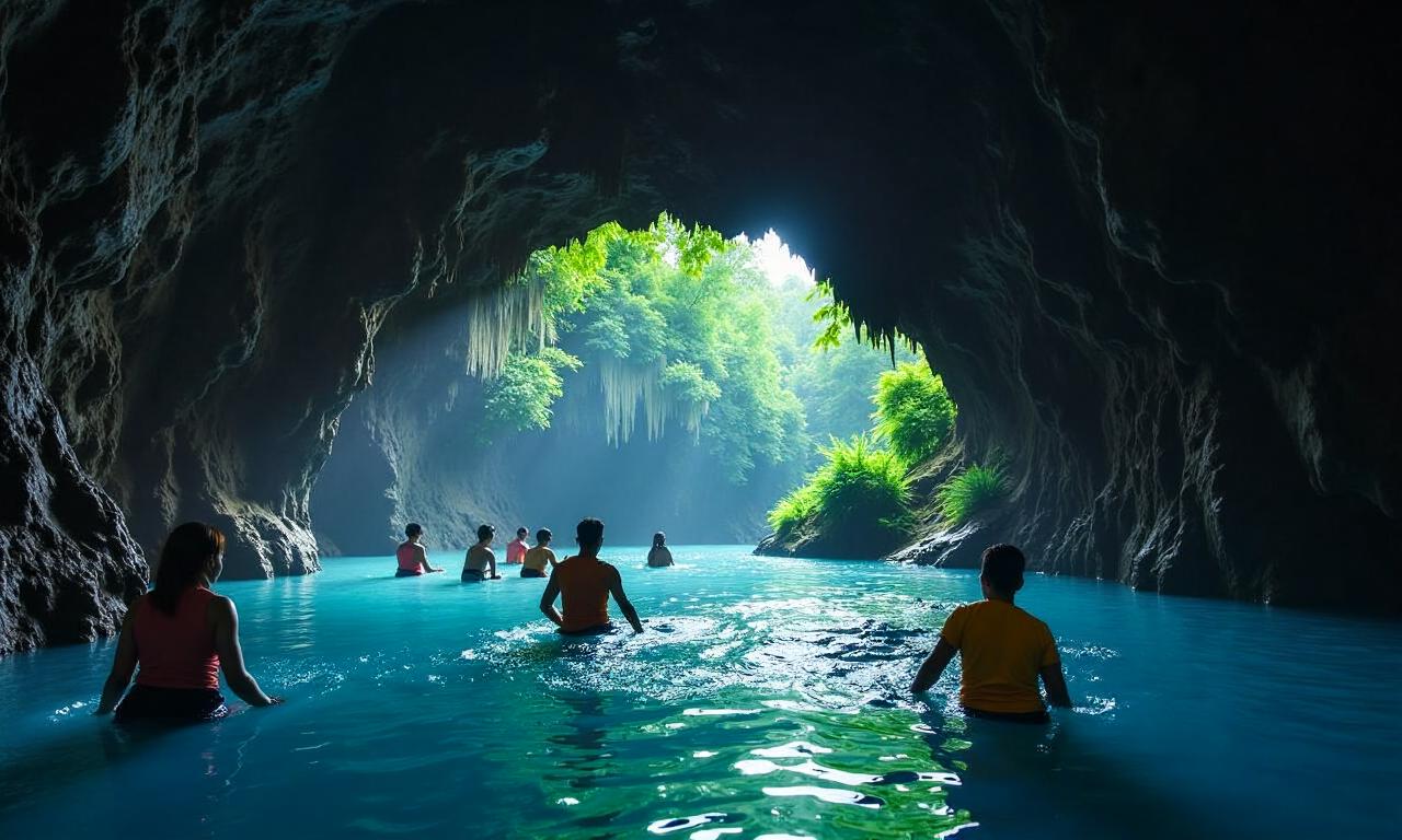 Rescuers race to free seven people trapped in flooded Laos cave