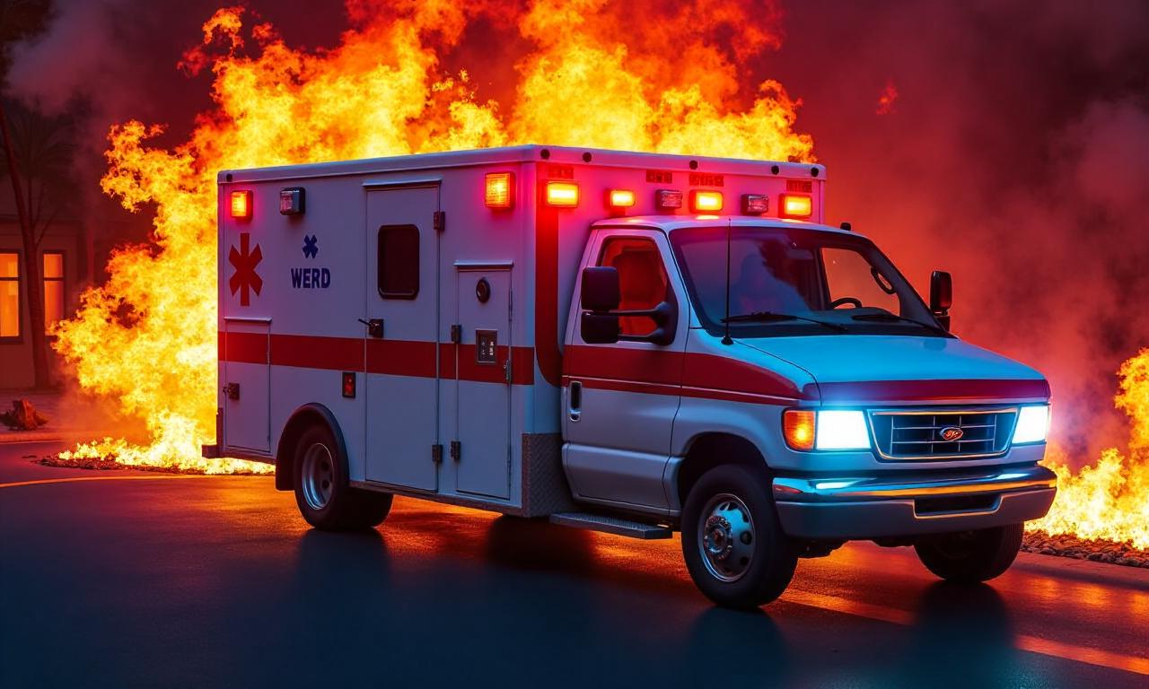 Ninth person arrested over Jewish ambulance arson