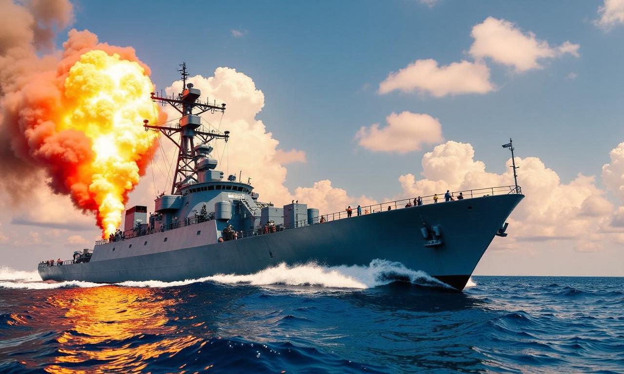 ‘It was surreal’: British couple describe having warning shots fired near them by Russian warship