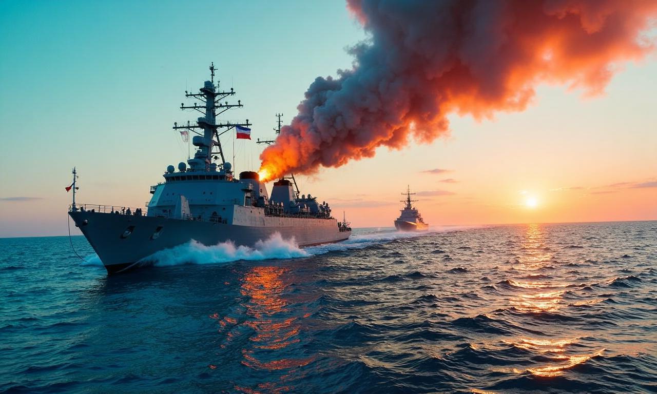 ‘It was surreal’: British couple describe having warning shots fired near them by Russian warship