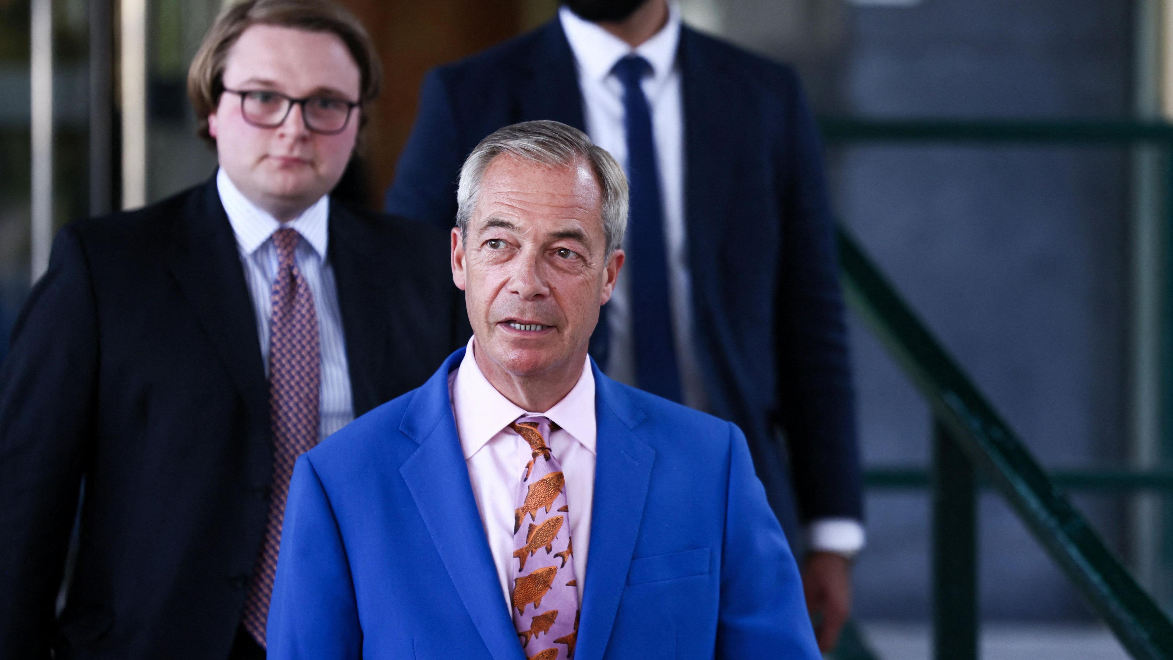 Farage’s rivals rule out standing in Clacton by-election