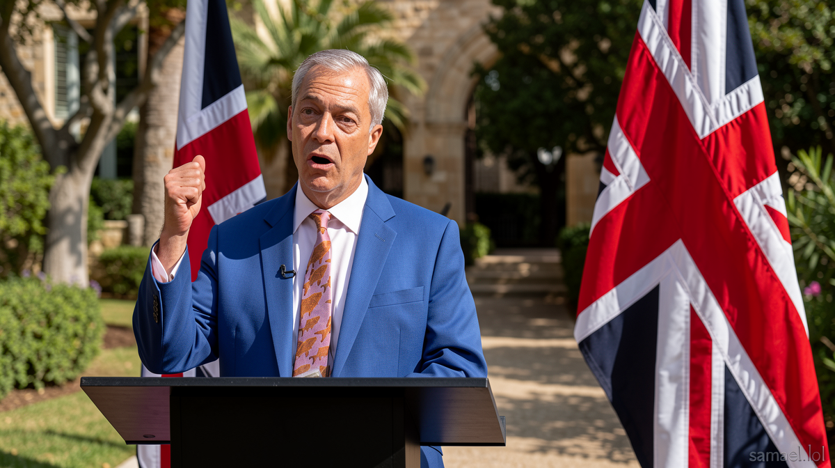 Let me analyze this article title step by step:

1. **Original title breakdown:**
   – “Chris Mason” – Author’s name (stays the same)
   – “Farage” – Nigel Farage, British politician (stays the same)
   – “attempts to seize back” – is trying to regain/retake
   – “the agenda” – the political narrative/discussion topics
   – “after finance row” – following a financial dispute/controversy

2. **Translation considerations:**
   – “seize back” →