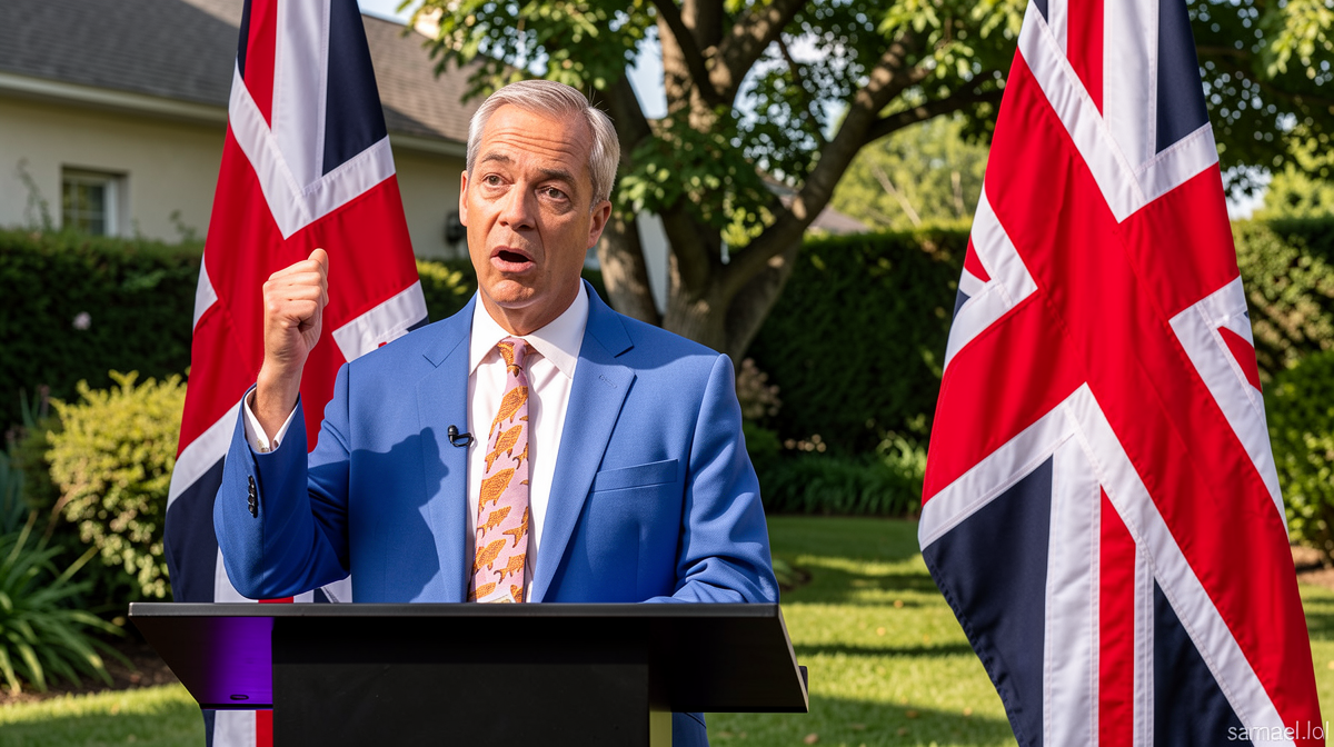 Let me analyze this article title for translation and localization into Hebrew:

Original: “Chris Mason: Farage attempts to seize back the agenda after finance row”

Breaking down the components:
1. “Chris Mason” – Author name, typically kept as-is or transliterated
2. “Farage” – Nigel Farage, a British politician, typically transliterated as פארג’
3. “attempts to seize back” – tries to regain control/ownership
4. “the agenda” – the main topics being discussed
5. “after” – following
6.