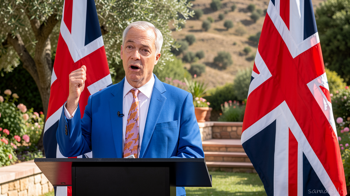 Let me analyze this article title for translation and localization into Italian:

Original: “Chris Mason: Farage attempts to seize back the agenda after finance row”

Breaking down the components:
1. “Chris Mason” – Author name, stays the same
2. “Farage” – Nigel Farage, proper name, stays the same
3. “attempts to seize back” – means to regain control or take back
4. “the agenda” – the political narrative/discourse
5. “after” – temporal connector
6. “finance row” – a dispute/argument