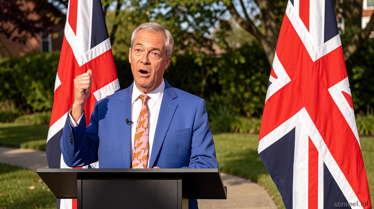 Let me analyze this article title for translation and localization into Lithuanian:

Original: “Chris Mason: Farage attempts to seize back the agenda after finance row”

Breaking it down:
1. “Chris Mason” – This is a proper name (journalist/author), so it stays the same
2. “Farage” – Nigel Farage, a well-known British politician, name stays the same
3. “attempts to seize back” – means tries to regain control or take back
4. “the agenda” – the main topics being discussed
5. “after