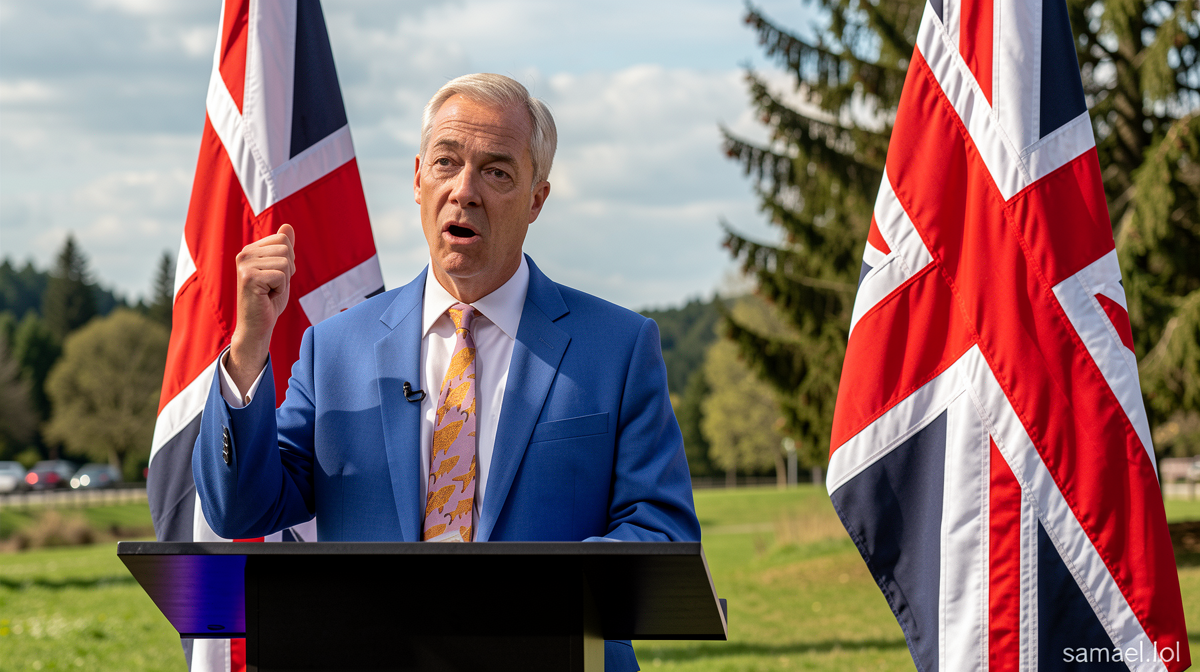 Let me think through this carefully.

The question/task: You localize article titles. Return plain text only with no quotes or commentary.

Translate and localize this article title into Malay. Keep it concise, natural, and SEO-friendly. Return only the localized title.

Title: Chris Mason: Farage attempts to seize back the agenda after finance row

My reasoning: Localizing the article title into Malay requires translating the key components while maintaining the journalistic style and ensuring it reads naturally to a Malay-speaking audience.

1.  **Chris Mason**: This is a proper noun (the author’s name).