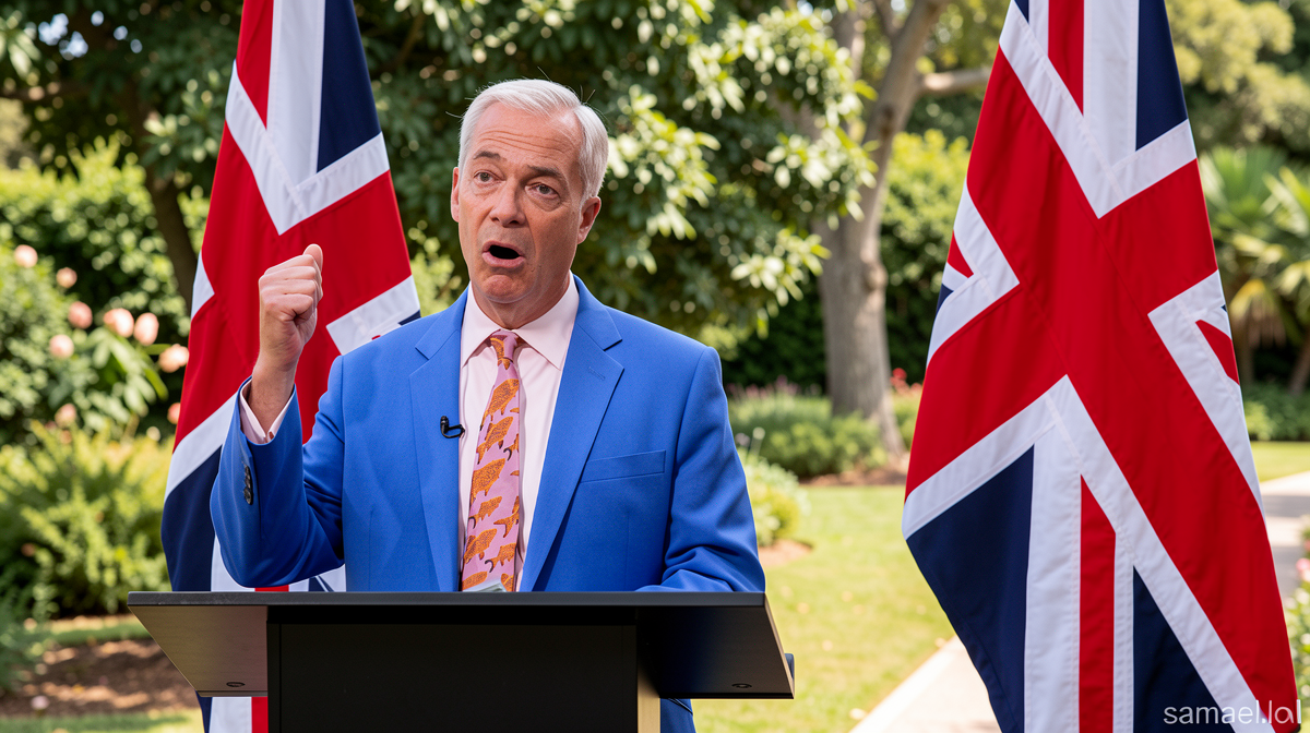 Let me analyze this article title for translation into Punjabi:

Original: “Chris Mason: Farage attempts to seize back the agenda after finance row”

Breaking down the components:
1. “Chris Mason” – Author name, can remain as is or transliterated
2. “Farage” – Nigel Farage, a British politician, can remain as is
3. “attempts to seize back” – tries to regain/control
4. “the agenda” – the main topics/issues being discussed
5. “after” – following
6. “finance row” – financial dispute