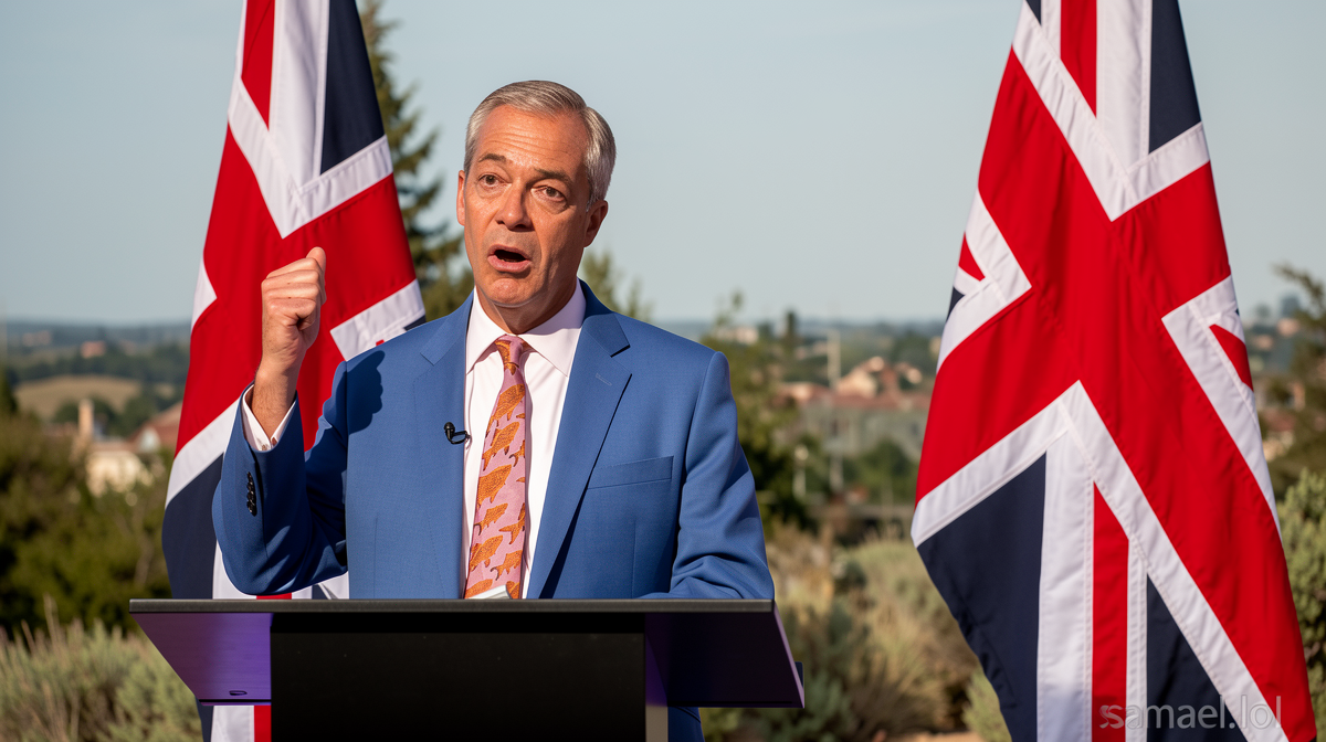 Let me analyze the article title and translate it into Urdu:

Original: “Chris Mason: Farage attempts to seize back the agenda after finance row”

Breaking down the components:
1. “Chris Mason” – Author name, can remain as is or be transliterated
2. “Farage” – Nigel Farage, a British politician, can remain as is
3. “attempts to seize back” – کوشش کر رہا ہے / واپس حاصل کرنے کی کوشش
4. “the agenda” – ایجنڈا / تقویم / ترج