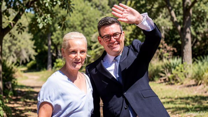 Who is Andy Burnham’s wife, Marie-France van Heel?
