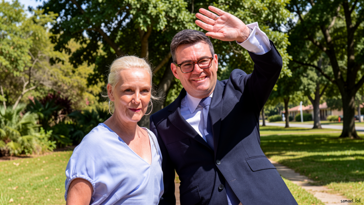 Who is Andy Burnham’s wife, Marie-France van Heel?