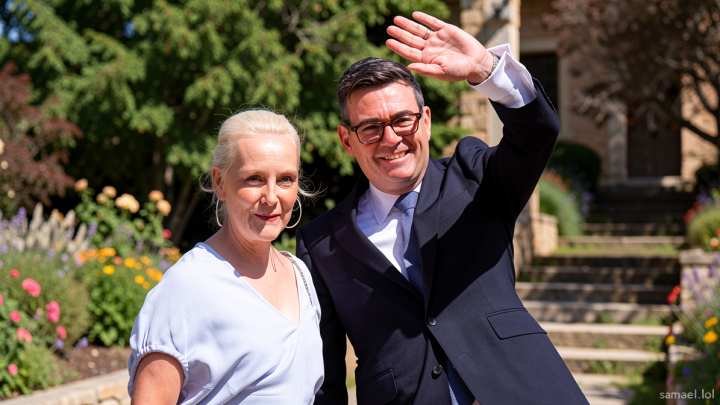 Who is Andy Burnham’s wife, Marie-France van Heel?