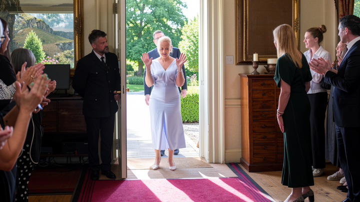 Who is Andy Burnham’s wife, Marie-France van Heel?