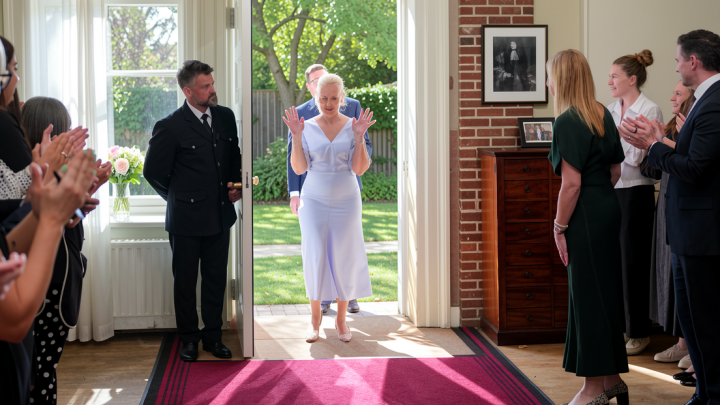 Who is Andy Burnham’s wife, Marie-France van Heel?