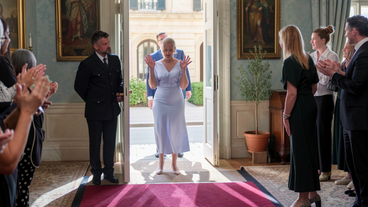 Who is Andy Burnham’s wife, Marie-France van Heel?