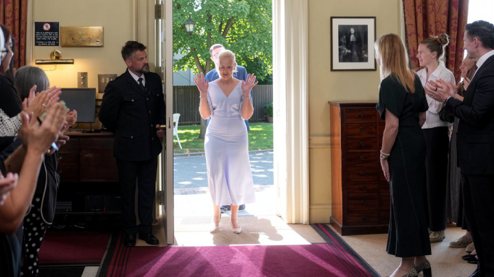 Who is Andy Burnham’s wife, Marie-France van Heel?